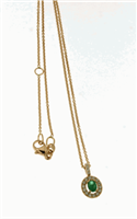Collana Crivelli Donna SMERALDO in Oro rosa Smeraldo 0.21 Ct 10032070 - 10032070